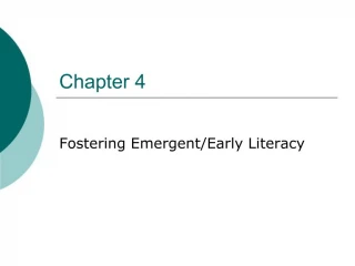 Fostering Emergent - slide 1