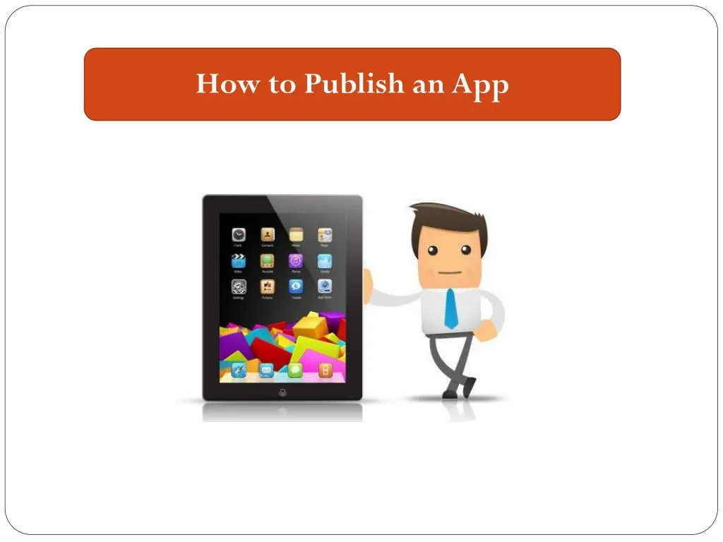 how to publish an app