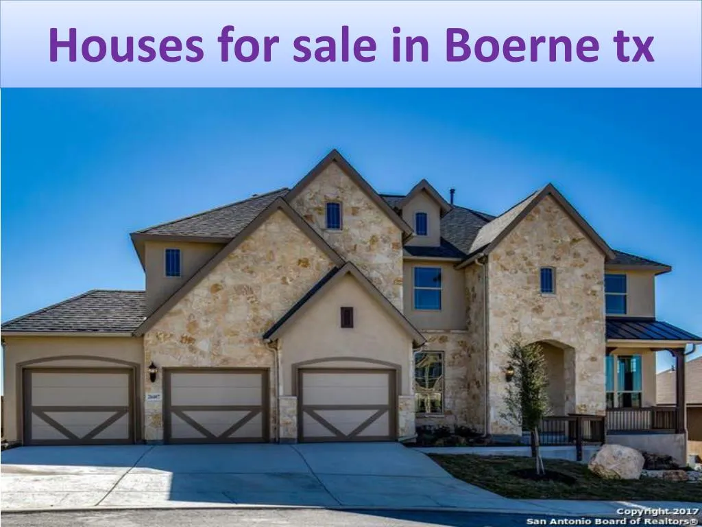 houses for sale in boerne tx