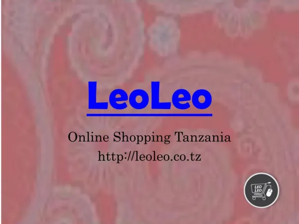 Online Books Music DVD's Tanzania - Leoleo