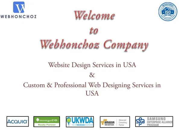 Website Design Services and Custom Web Design Services