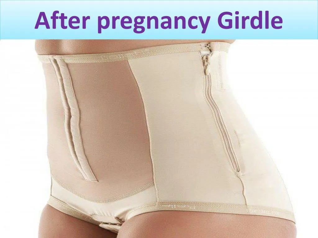 after pregnancy girdle