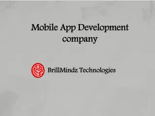 Application development company - slide 1
