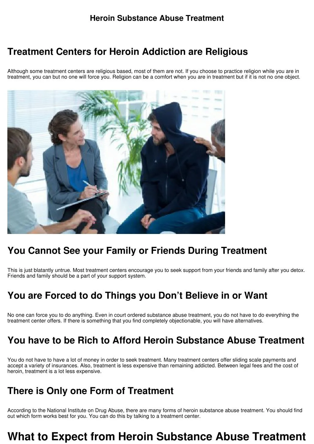 heroin substance abuse treatment