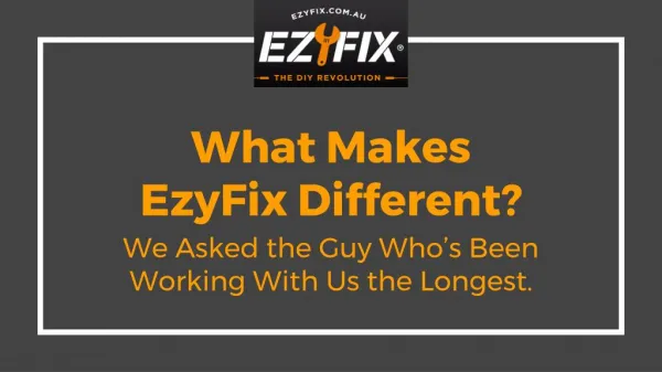 What Makes EzyFix So Different? - EzyFix