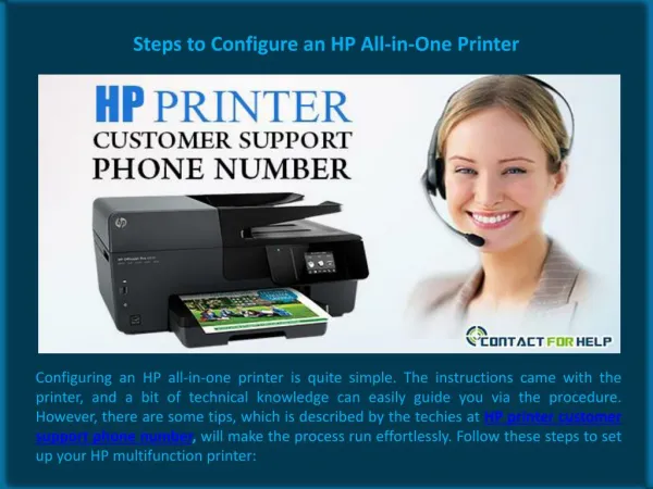 Hp printer support phone number