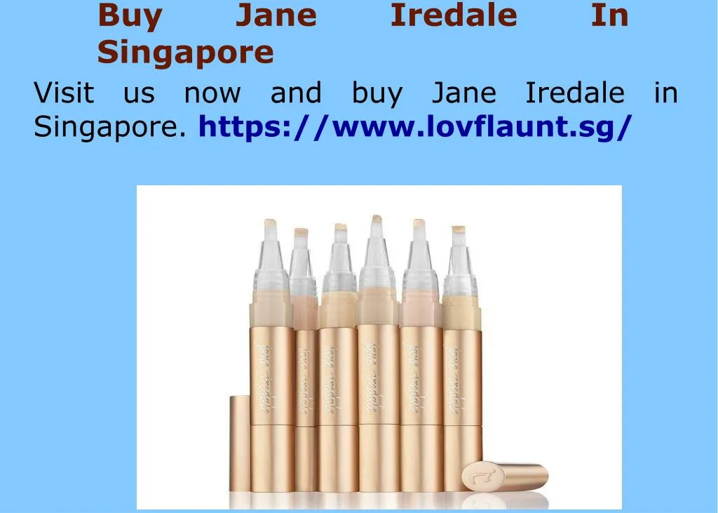 buy jane iredale in singapore