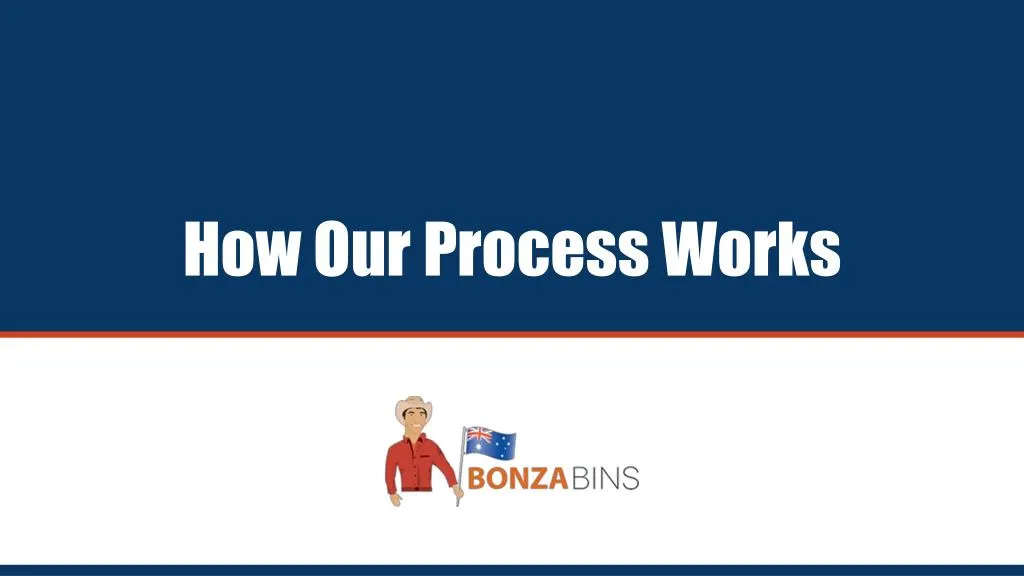 how our process works