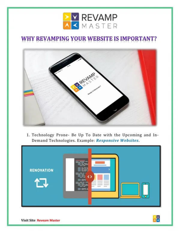 WHY REVAMPING YOUR WEBSITE IS IMPORTANT