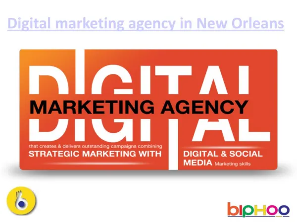 New Orleans digital marketing agency