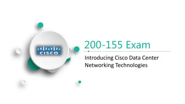 Passtcert Cisco CCNA Data Center 200-155 DCICT Dumps
