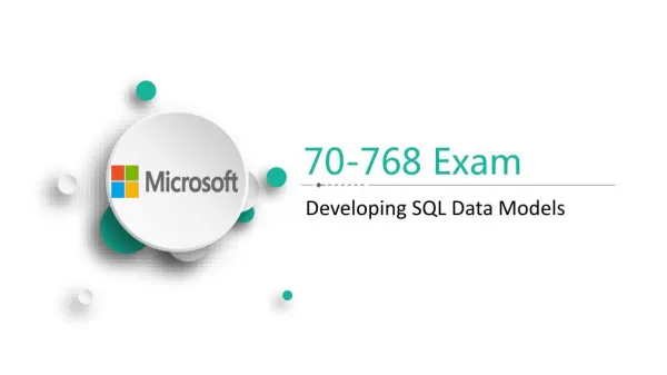 Release Passtcert Microsoft MCSA 70-768 Real Exam Dumps