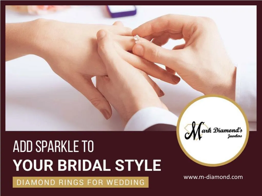 add sparkle to your bridal style diamond rings for wedding