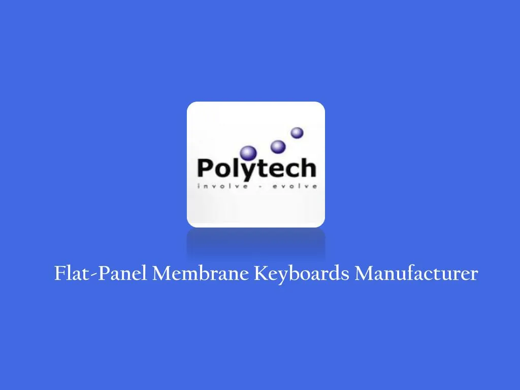 flat panel membrane keyboards manufacturer