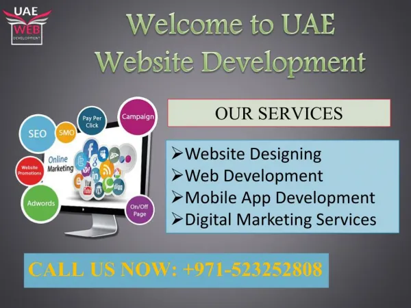 Web Development & Digital Marketing Company Services In Dubai