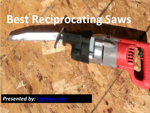 Top 5 Best reciprocating saws