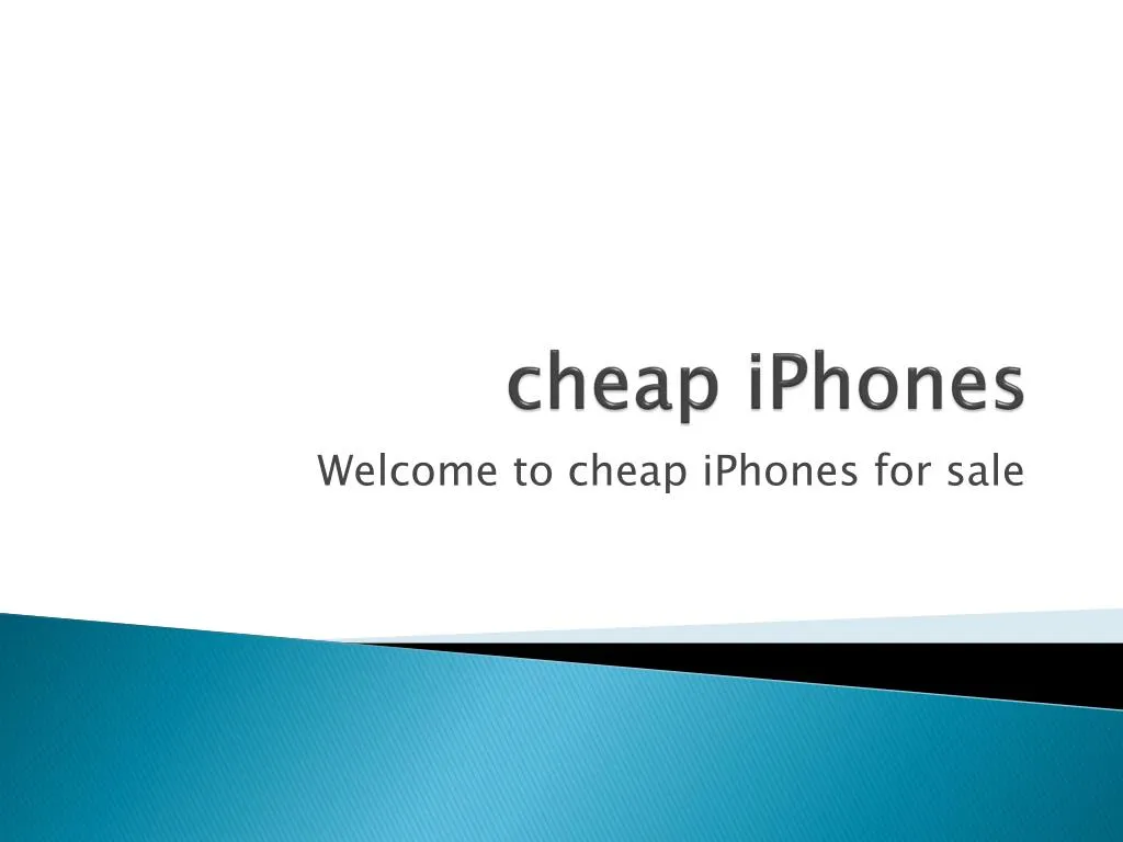 cheap iphones