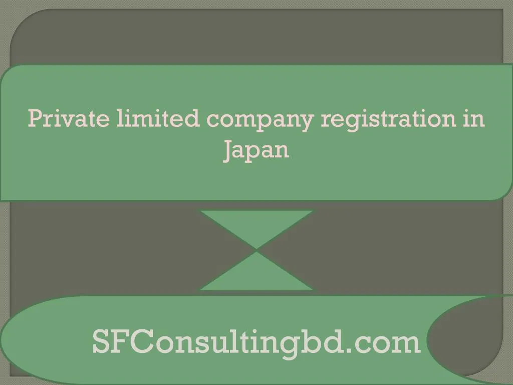 private limited company registration in japan