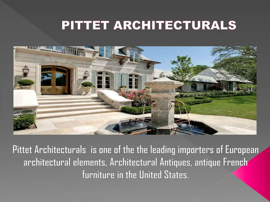 pittet architecturals