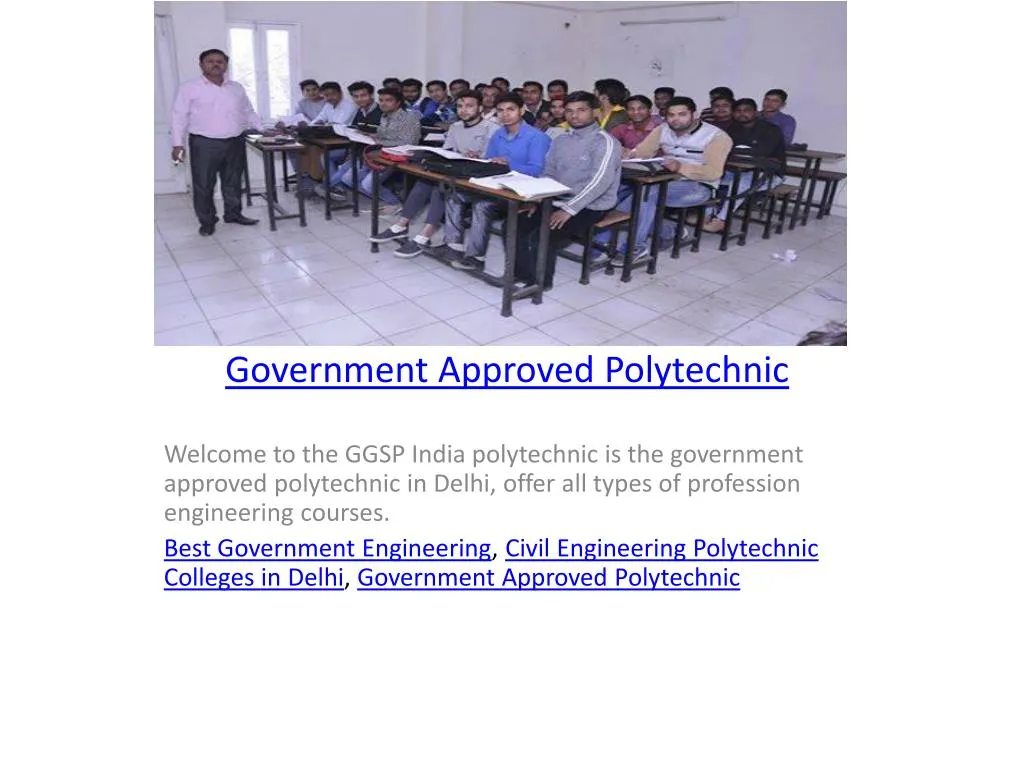 government approved polytechnic