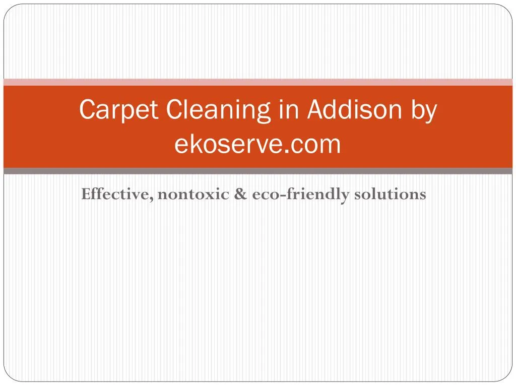 carpet cleaning in addison by ekoserve com