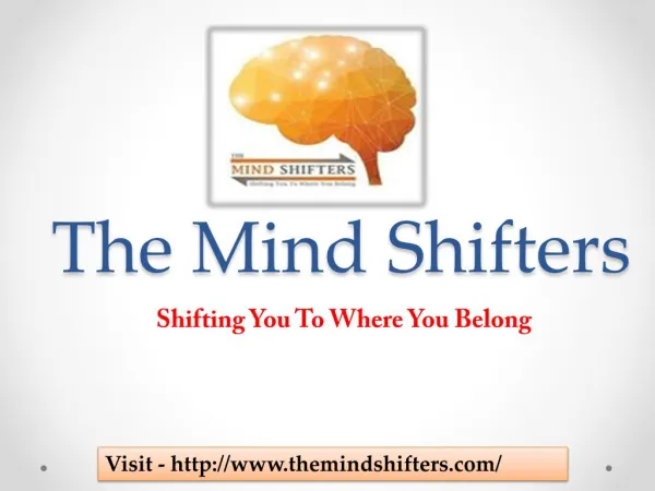 Career Counselling Programs in Singapore - The Mind Shifters
