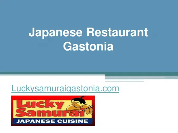 Japanese Restaurant Gastonia - Luckysamuraigastonia.com