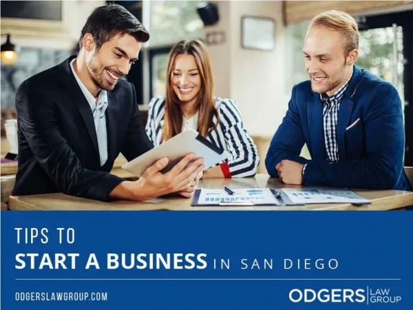 Business Attorney in San Diego – Tips to Start a Business