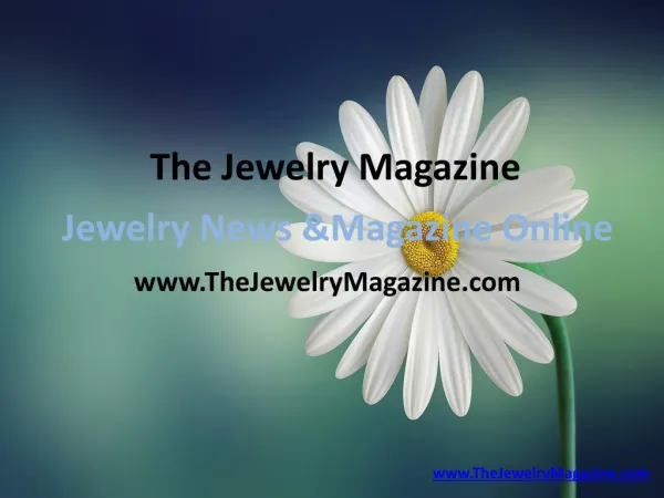 Find trusted vendor and Jewelry News online