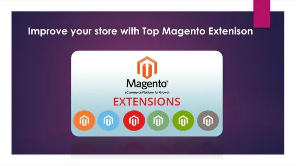 Improve Your Ecommerce Store Performance With Magento Extensions