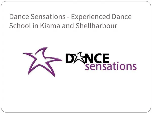 Dance Sensations - Experienced Dance School in Kiama and Shellharbour
