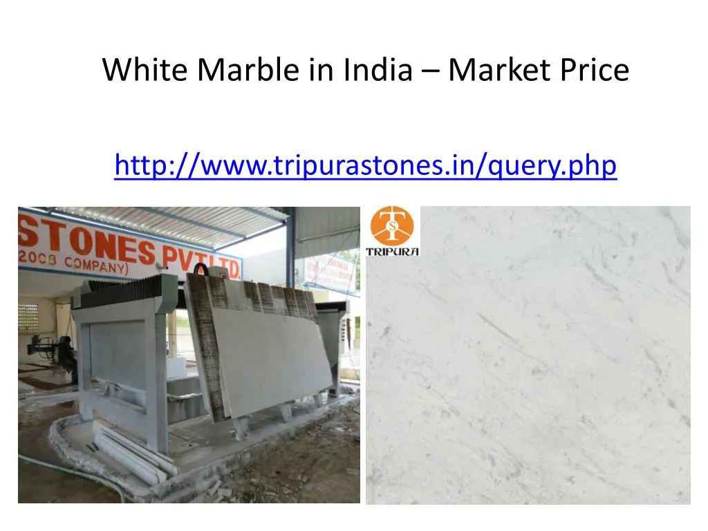 white marble in india market price