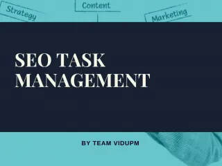 SEO Task Management Tool - slide 1