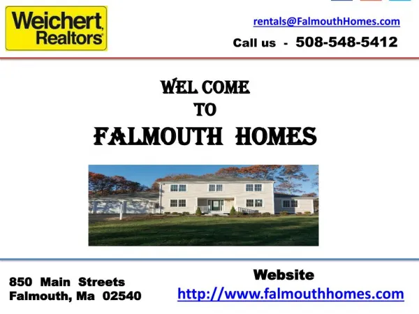 Falmouth real estate