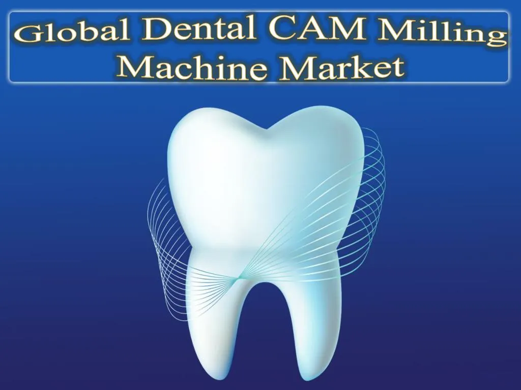 global dental cam milling machine market
