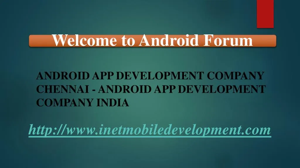 android app development company chennai android app development company india