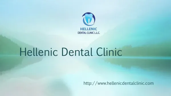 Hellenic dental clinic in Dubai, Jumeira, UAE