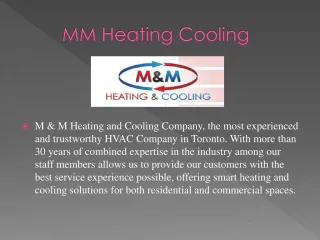 MM Heating Cooling - slide 1