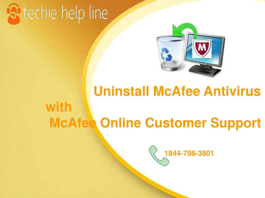 uninstall mcafee antivirus with mcafee online