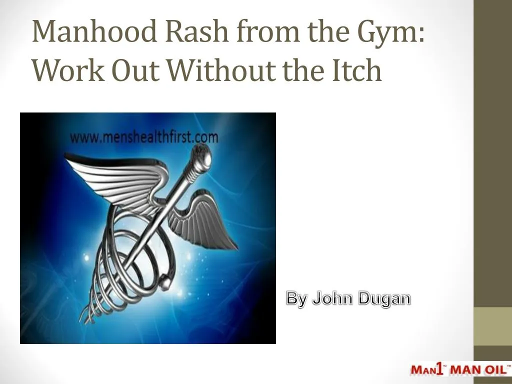 manhood rash from the gym work out without the itch