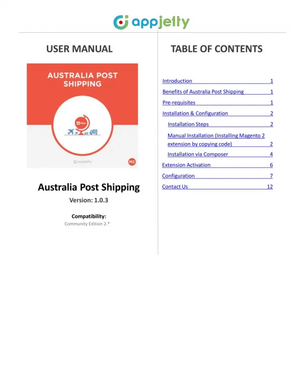 Magento 2 Australia Post Shipping Extension