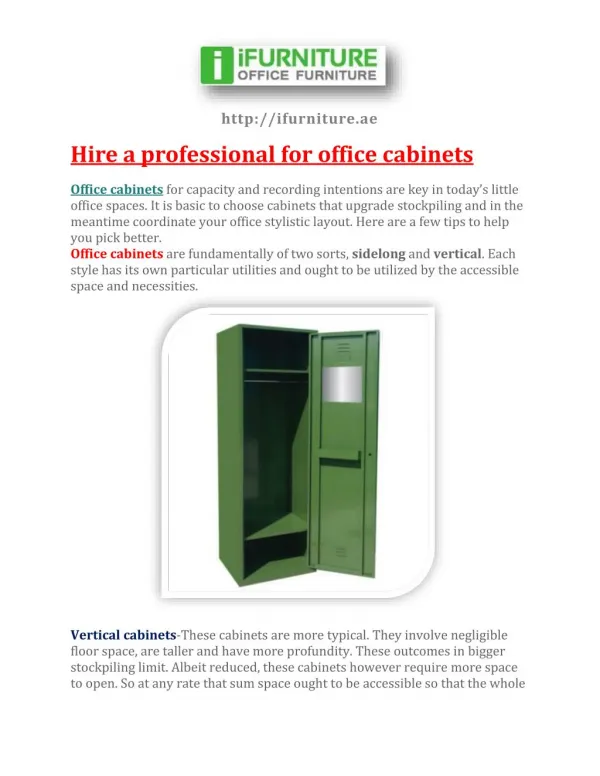 Office Cabinets-ifurniture