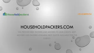 Packers And Movers In Delhi | Packers In Delhi