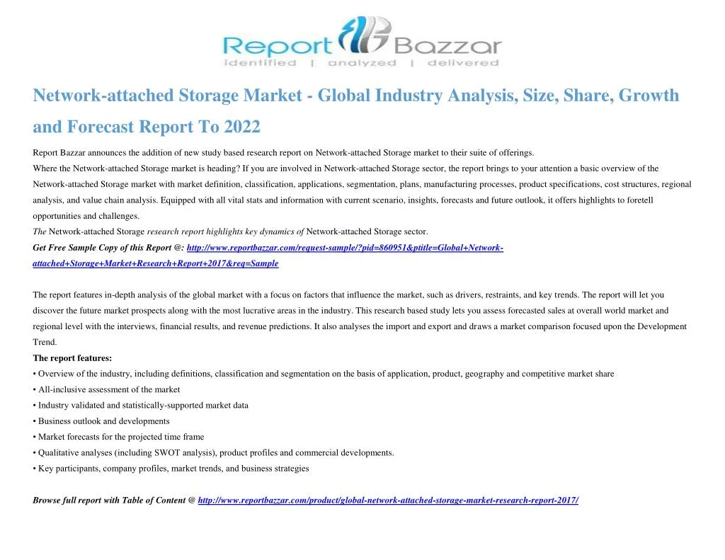 network attached storage market global industry