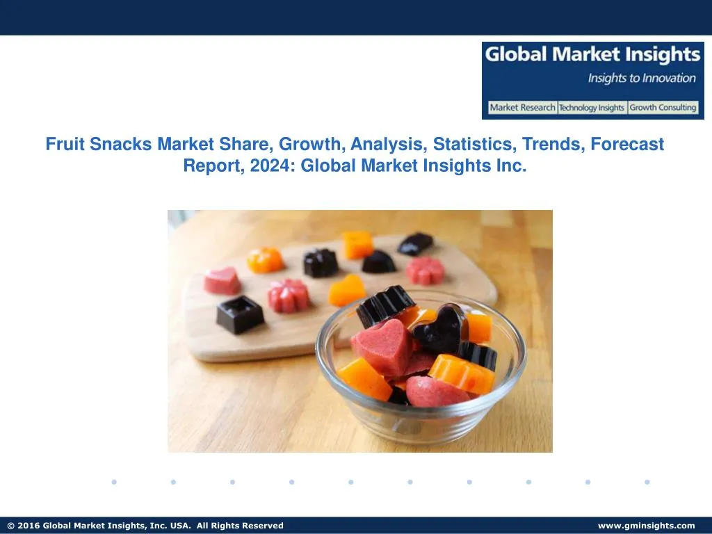 fruit snacks market share growth analysis