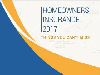 Home Insurance 2017 - Things You Can't Miss