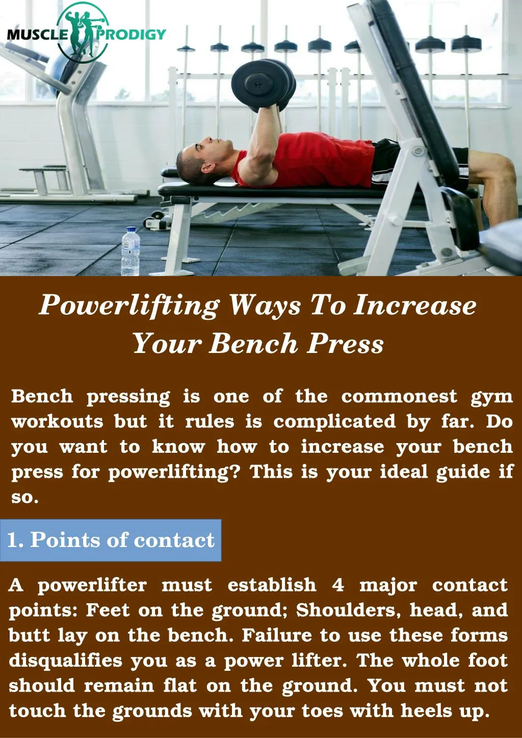 powerlifting ways to increase your bench press