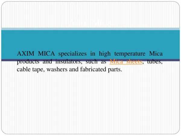 Supply of high Quality Mica Flakes and Powder
