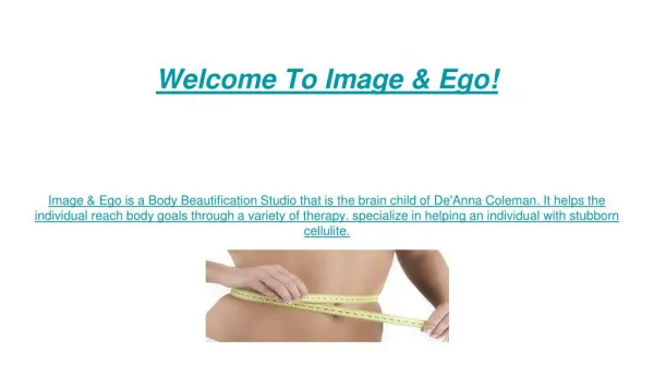 Lipo laser, cellulite treatments, weight loss and Detox Treatments, Body wraps Chandler AZ