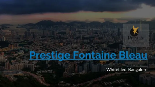 Prestige Fontaine bleau
